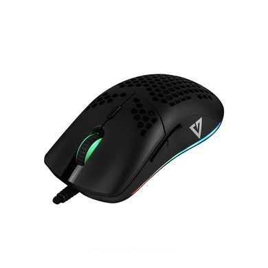 Мишка Modecom Shinobi 3360 Volcano, ігрова, 12000dpi., 6кн., чорна (M-MC-SHINOBI-3360-100) [401187]
