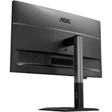 Монітор TFT 27" AOC, QHD, IPS, 120Hz, 2xHDMI, DP, USB-hub, HAS, Pivot, колонки, чорний (Q27P4U) [405203]