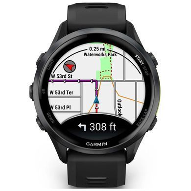 Смарт-годинник Garmin Forerunner 970, Black/Amp Yellow, GPS (010-02969-10) [731315]
