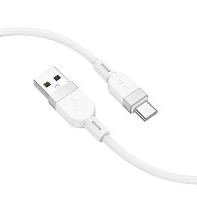 Кабель HOCO X109 Energy silicone charging data cable Type-C(L=1M) White (6942007636254) [804352]