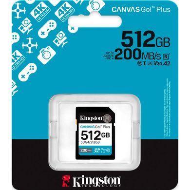 Kарта пам&rsquo;яті KINGSTON (SDG4/512GB) [302642]