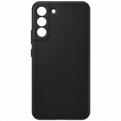 Чохол-накладка Samsung Leather Cover для Samsung Galaxy S22+ SM-S906 Black (EF-VS906LBEGRU) [614565]