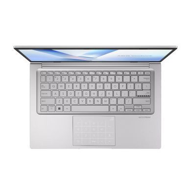 Ноутбук ASUS Vivobook 14 X1404VA-EB1526 14" FHD IPS, Intel 5 120U, 16GB, F512GB, UMA, NoOS, Сріблястий (90NB13U2-M00LJ0) [114604]
