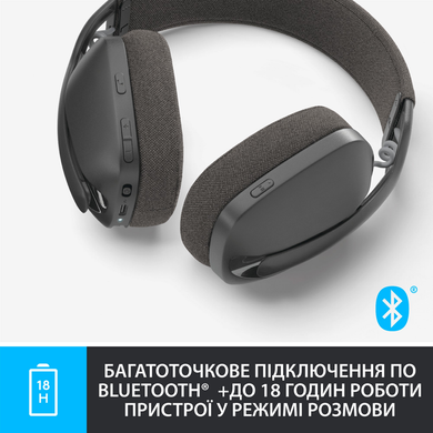 Гарнітура Logitech Zone Vibe 100 Graphite (981-001213) [203116]