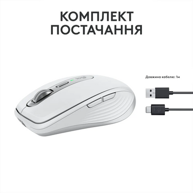 Миша Logitech MX Anywhere 3S Bluetooth Pale Grey (910-006930) [204331]