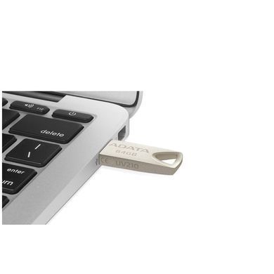Флеш-накопичувач ADATA USB 2.0 AUV 210 64Gb Golden (AUV210-64G-RGD) [802957]