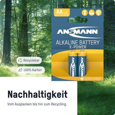 Батарейка Ansmann X-Power AA/LR06 BL 4шт (5015663) [617348]