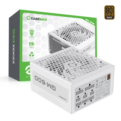Блок живлення GAMEMAX (GM-600 Modular white) [303206]
