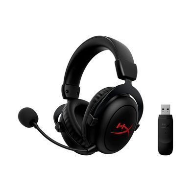 Гарнітура ігрова HyperX Cloud II Core, WL/USB-A, чорний (6Y2G8AA) [107390]