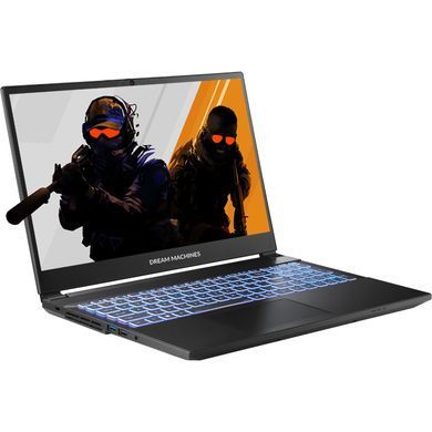 Ноутбук Dream Machines 15.6&rdquo; FHD 144Hz/Ryzen 7 H255/32 GB/SSD 1TB/RTX5050/GLAN/DOS (RT5050-15UA29) [405910]