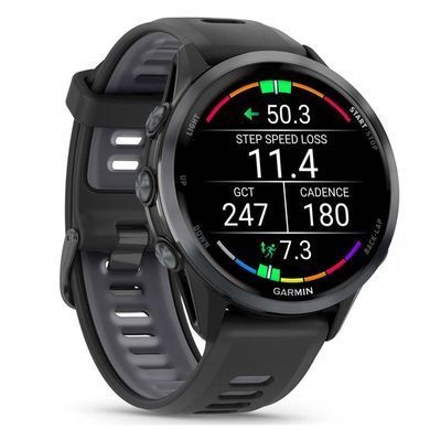 Смарт-годинник Garmin Forerunner 970, Black/Amp Yellow, GPS (010-02969-10) [731315]
