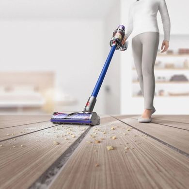 Пилосос Dyson безпровідний SV28 V11 EU 545Вт, конт пил -0.77л, автон. робота до 60хв, синьо-сірий (446976-01) [102377]