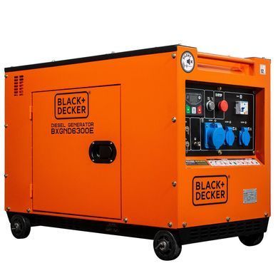 Генератор дизельний Black&Decker (BXGND6300E) [617936]