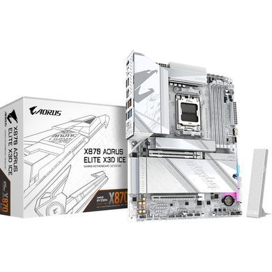 Материнська плата GIGABYTE (X870 AORUS ELITE X3D ICE) [305446]