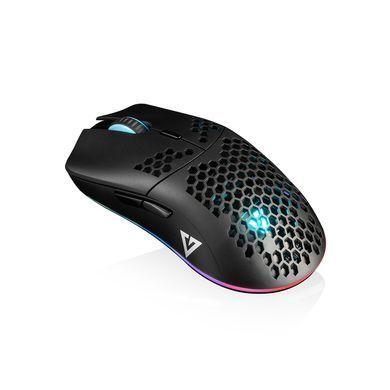 Мишка Modecom Shinobi 3360 Volcano, ігрова, 12000dpi., 6кн., чорна (M-MC-SHINOBI-3360-100) [401187]