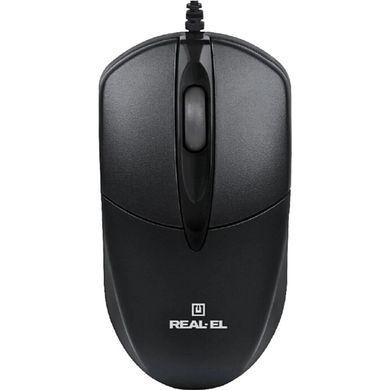 Миша REAL-EL RM-211 Black USB (EL123200001) [606311]