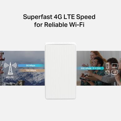 Маршрутизатор MERCUSYS N300, 4G/LTE, 1xFE LAN, 1xFE WAN (MB110-4G) [110783]