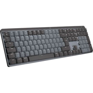 Клавіатура бездротова Logitech MX Mechanical Graphite Tactile (920-010757) [605946]