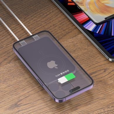 Універсальна мобільна батарея Proove Hoodman Magnetic 20W 10000mAh Black (PBH120010001) [613079]