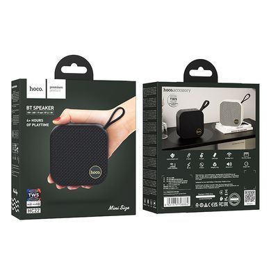Портативна колонка HOCO HC22 Auspicious sports BT speaker, 5W, Black (6931474798862) [806400]