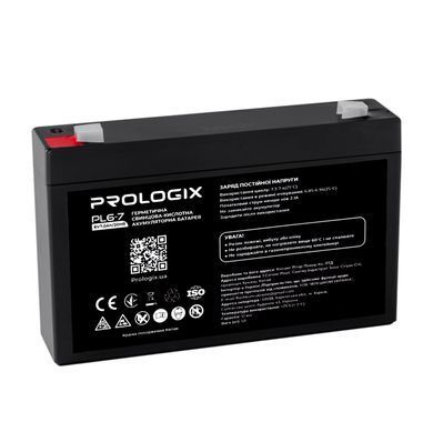 Акумуляторна батарея Prologix 6V 7AH AGM (PL6-7) [615347]