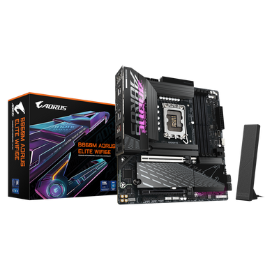 Материнська плата GIGABYTE (B860M AORUS ELITE WIFI6E) [303005]