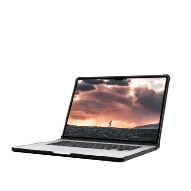 Чохол UAG для MacBook Air 15"(2023-2025), Plyo, Ice/Black (134414114340) [103503]