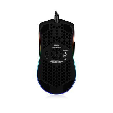 Мишка Modecom Shinobi 3360 Volcano, ігрова, 12000dpi., 6кн., чорна (M-MC-SHINOBI-3360-100) [401187]
