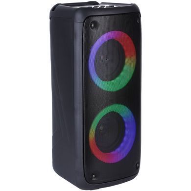 Акустична система 1.0 Media-Tech 40W, Bluetooth/AUX/microSD/MP3/USB/TWS/КАРАОКЕ/LED чорна (MT3181) [405183]