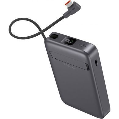 Універсальна мобільна батарея Proove OverPower 35W 10000mAh Qi2 Gray (PBOP35012105) [614764]