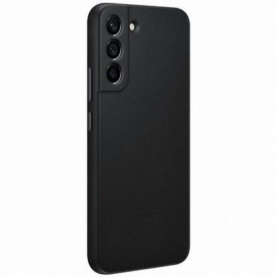 Чохол-накладка Samsung Leather Cover для Samsung Galaxy S22+ SM-S906 Black (EF-VS906LBEGRU) [614565]