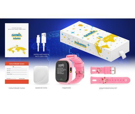 Дитячий смарт-годинник Garmix (PointPRO-100 WiFi Pink) [615369]