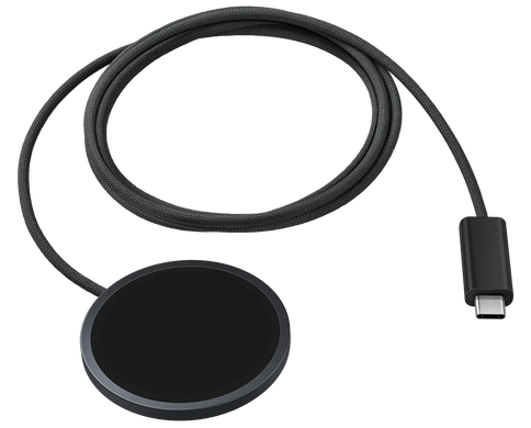 Бездротовий зарядний пристрій Samsung 25W Magnet Wireless Charger Dark Gray (EP-P2900BBEGWW) [204071]