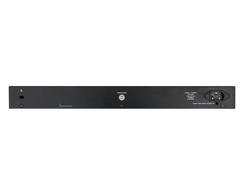 Комутатор D-Link 24xGE PoE, 4xSFP+, 370W, WebSmart (DGS-1250-28XMP) [105024]