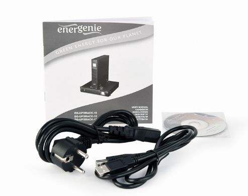 Джерело безперебійного живлення EnerGenie 1000VA (EG-UPSRACK-10) [618487]