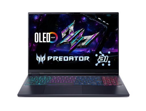 Ноутбук Acer Predator Helios Neo 16S PHN16S-71 16" OLED, Intel U7-255HX, 32GB, F1TB, NVD5060-8, Lin, чорний (NH.QZEEU.009) [114017]