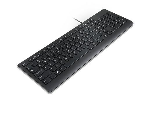 Клавіатура Lenovo Essential Wired Keyboard (Black) - Ukraine (4Y41C75141) [103649]