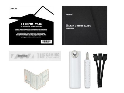 Відеокарта GF RTX 5070 Ti 16GB GDDR7 TUF Gaming OC White Asus (TUF-RTX5070TI-O16G-WHITE-GAMING) [612460]