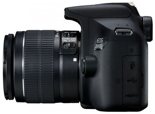 Цифрова дзеркальна фотокамера Canon EOS 2000D 18-55 IS (2728C008AB) [203328]