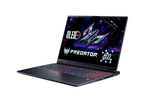 Ноутбук Acer Predator Helios Neo 16S PHN16S-71 16" OLED, Intel U7-255HX, 32GB, F1TB, NVD5060-8, Lin, чорний (NH.QZEEU.009) [114017]