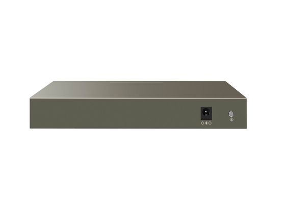 Комутатор TENDA 8xGE PoE, 1xGE, 1xSFP, Некерований (TEG1110PF-8-102W) [15215]