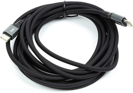 Кабель Hoco X92 USB Type-C - USB Type-C (M/M), 60W, 3 м, Black (CA913930) [604359]