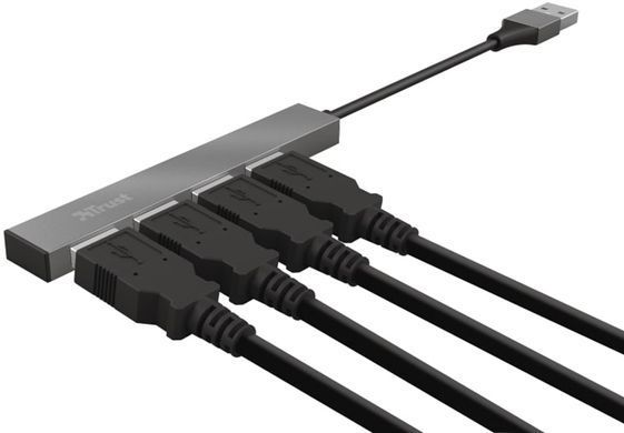 TRUST Halyx 4-PORT Mini USB 2.0 Hub (23786) [302576]