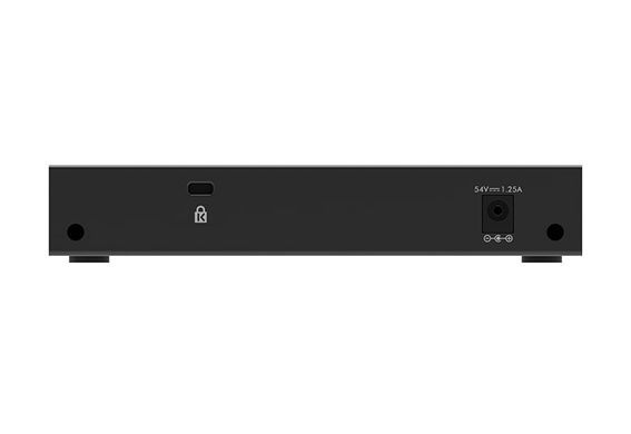 Комутатор NETGEAR GS305P 5xGE (4xPoE), 63Вт, Некерований (GS305P-300EUS) [105154]