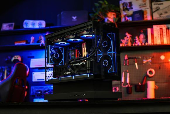 Корпус для комп'ютера DARK FLASH F1 MATX без блока живлення, чорний (F1 BLACK) [504463]