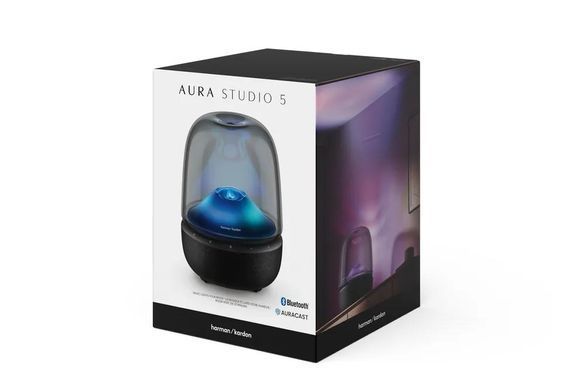 Акустична система портативна з БТ harman/kardon (HKAURAS5BLKEP) [503431]