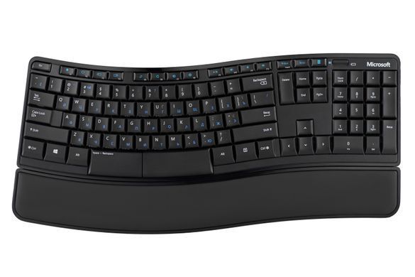 Комплект клавіатура та миша Microsoft Comfort Desktop Sculp WL, EN/UK/RU, чорний (L3V-00017) [103519]