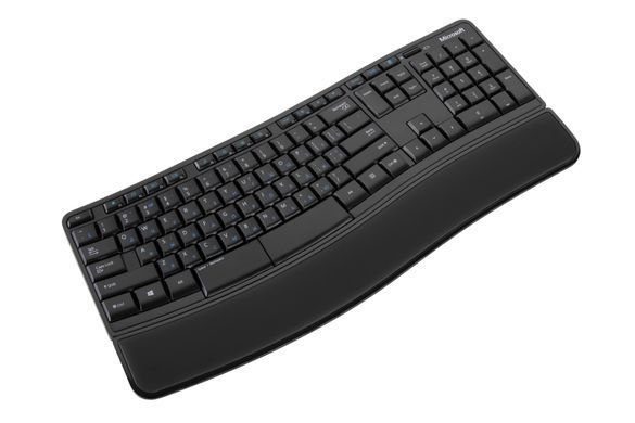 Комплект клавіатура та миша Microsoft Comfort Desktop Sculp WL, EN/UK/RU, чорний (L3V-00017) [103519]