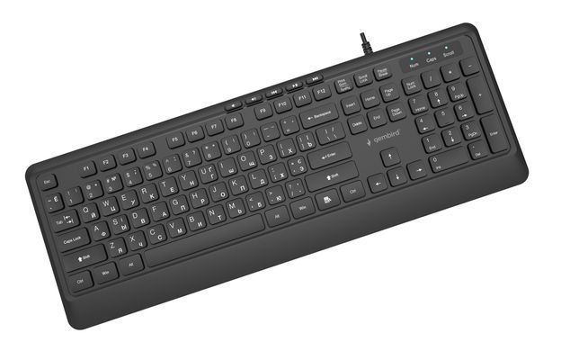 Клавіатура Gembird Black (KB-MCH-05-CYRL) [620099]