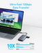 Перехідник Anker USB-C Hub - 7-in-1 - PD in 100W, 2xHDMI, 4xUSB-A Black (A83740A2) [204234], фото 3